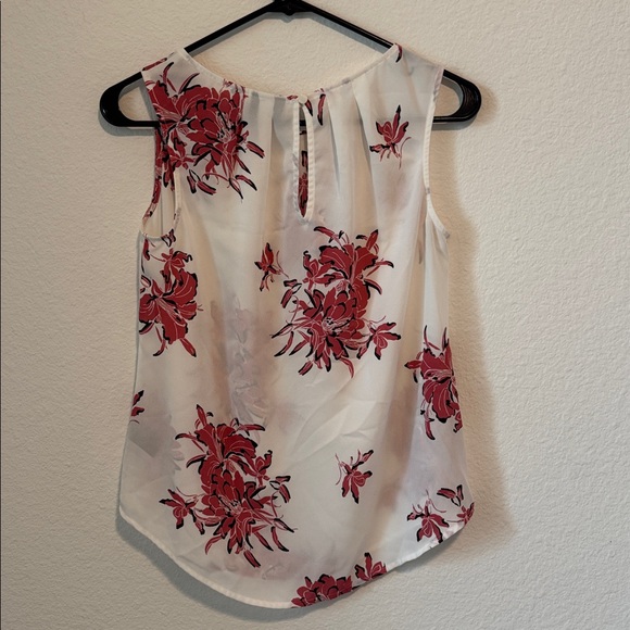 Worthington Petite White Floral Blouse - Picture 3 of 3
